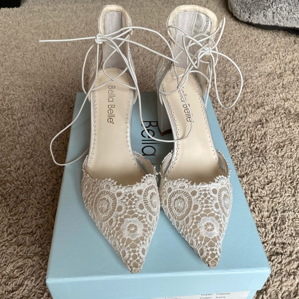 Bella Belle Cassie Pointed Toe Pump.